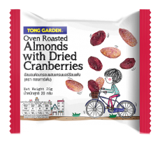55.Oven Almonds With Cranberries